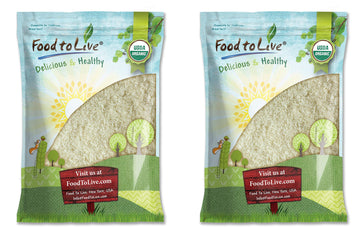 Food to Live Organic White Basmati Rice, 25 Pounds - Non-GMO, Long-Grain Rice Variety, Fragrant, Kosher, Vegan, Bulk. Non-Irradi