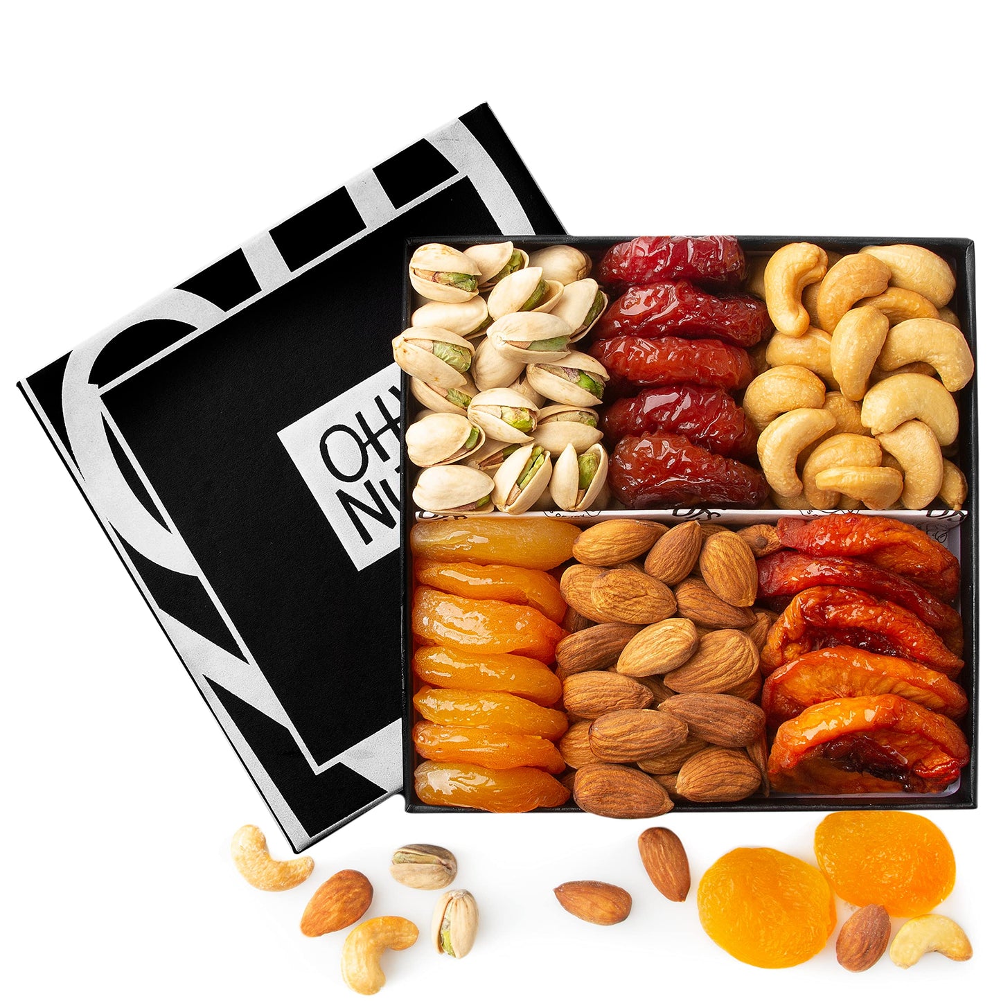 Oh! Nuts Dried Fruits And Nuts Gift Basket - Premium, Healthy Assortment Of Nuts & Dried Fruits, Grown And Traditionally Crafted