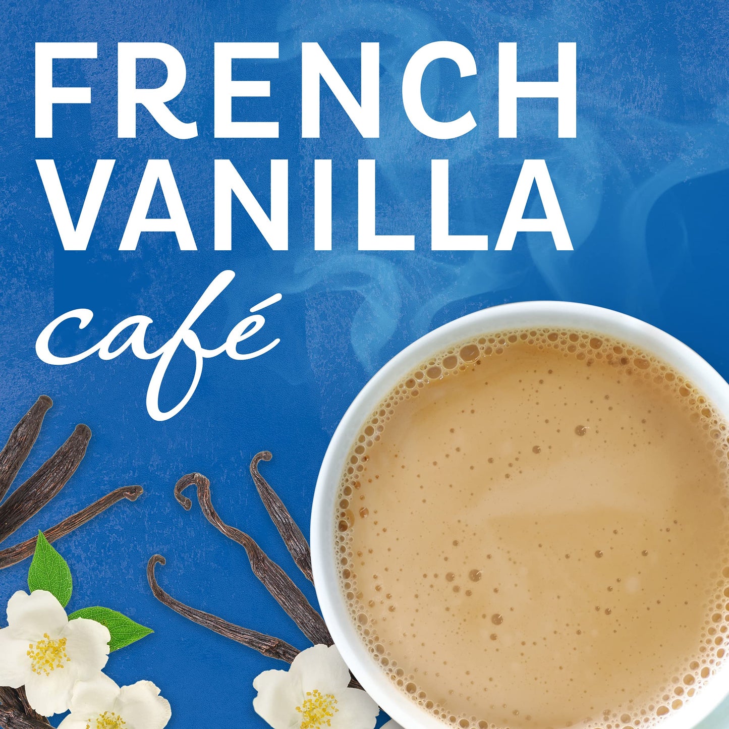 Maxwell House International French Vanilla Café-Style Instant Coffee Beverage Mix (4 Ct Pack, 8.4 Oz Canisters)
