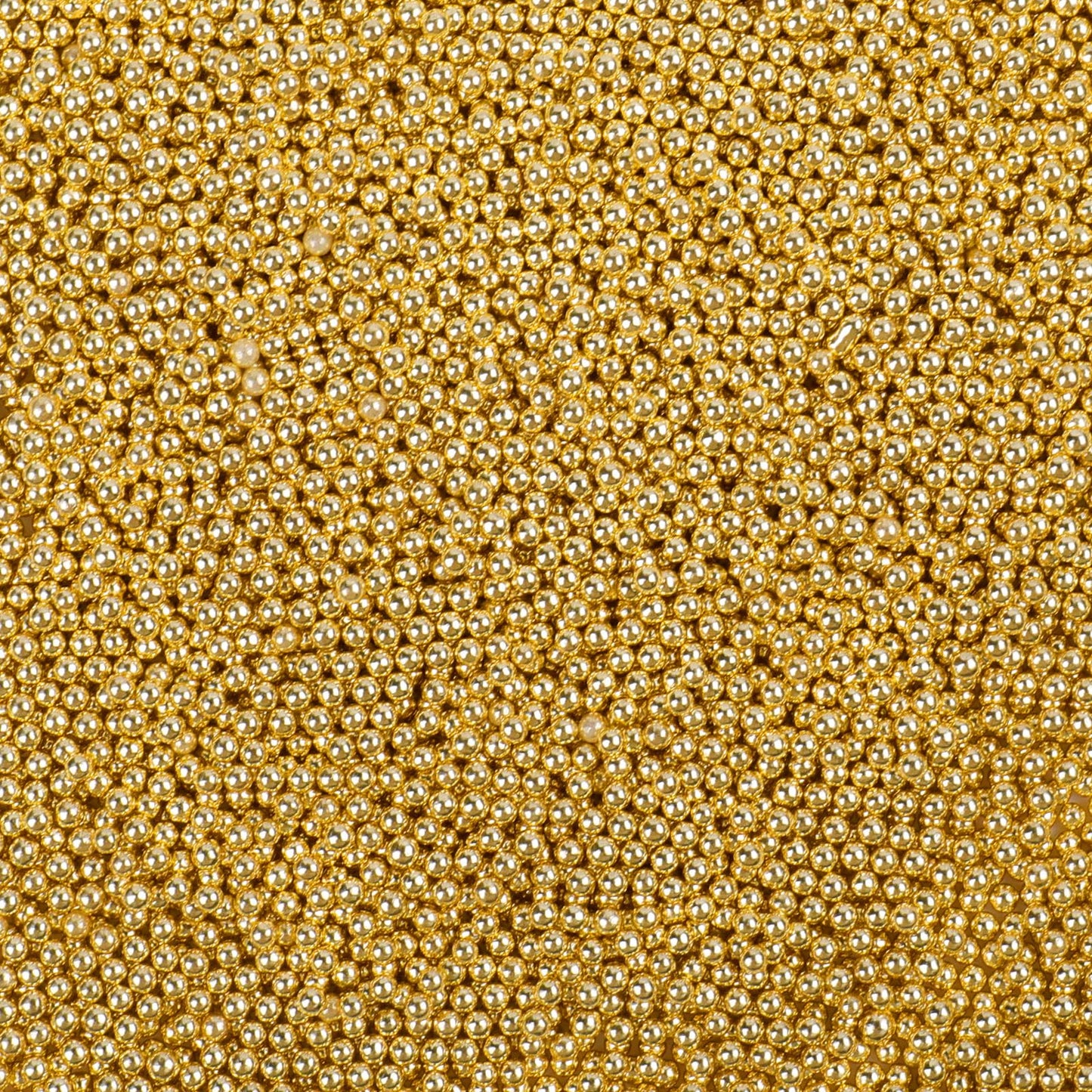 Gold Nonpareils Sprinkles - 4.6oz Edible 2mm Pearl Sprinkles for Cake Decorating, Cupcake, Cookie, Baking, Donuts, Ice Cream Top