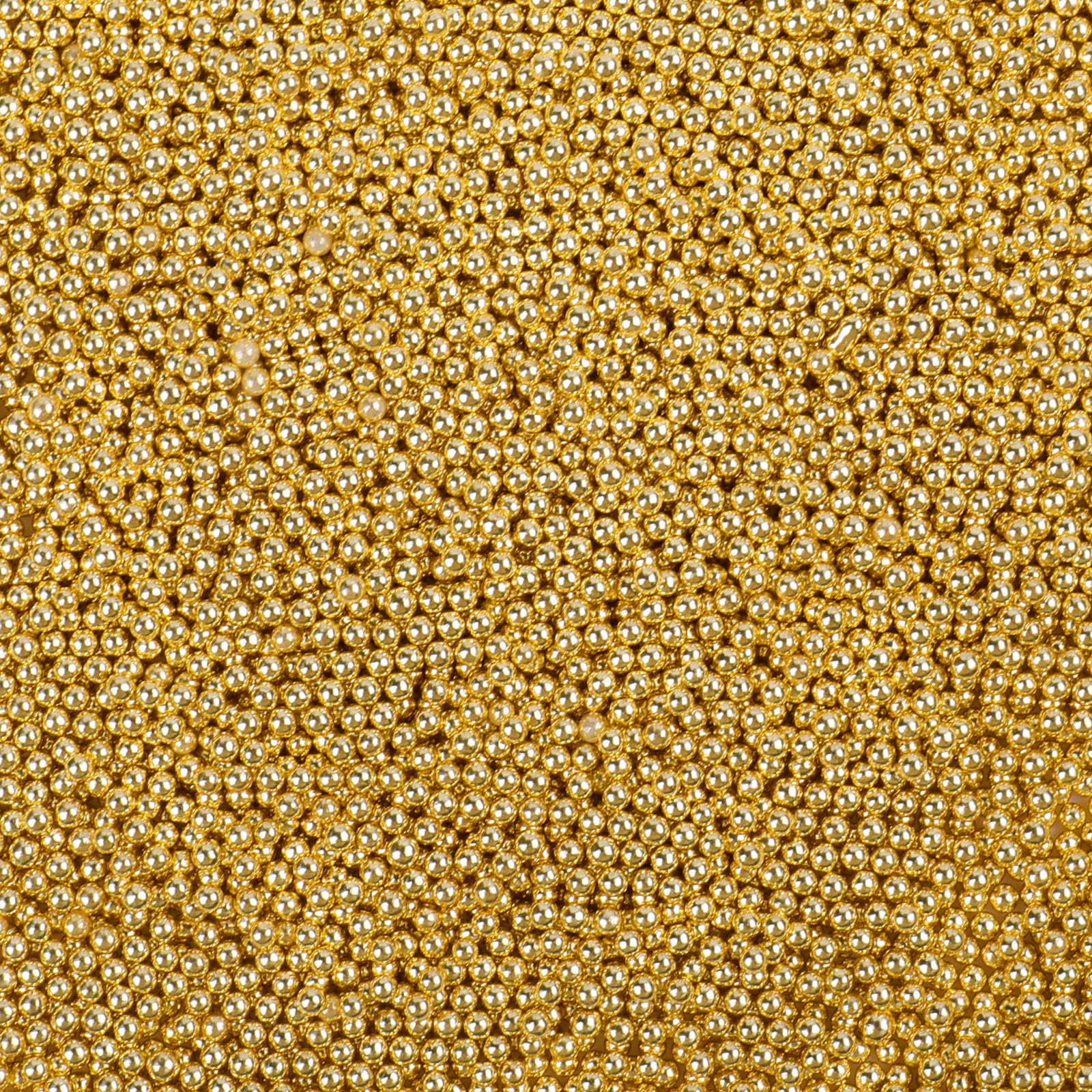 Gold Nonpareils Sprinkles - 4.6oz Edible 2mm Pearl Sprinkles for Cake Decorating, Cupcake, Cookie, Baking, Donuts, Ice Cream Top