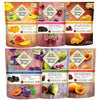 SUNNY FRUIT Organic Dried Fruit Assortment - Figs, Apricots, Dates, Mango, Cherries & Prunes, 30 Packs (1.76 oz each), NON-G