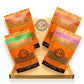 Spice Cartel Asian Street Food Herb & Spice Blends Collection, 4 Resealable Pouches, 4.94 oz Total Weight
