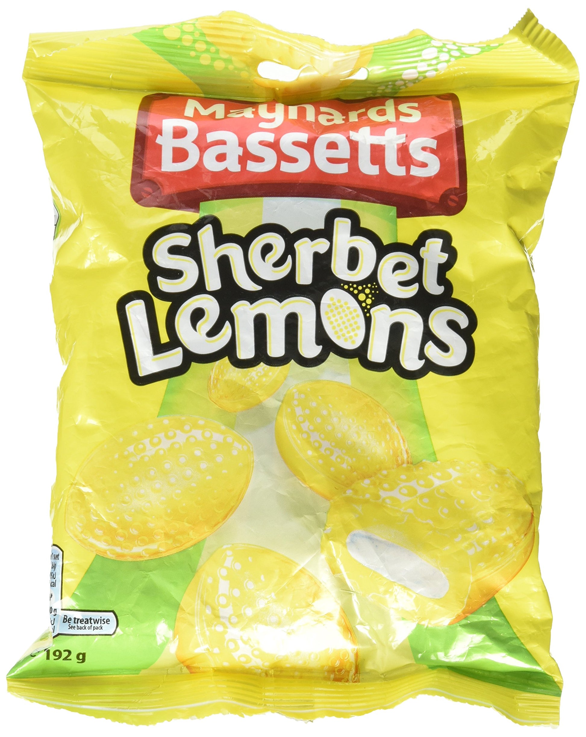 Bassetts Sherbert Lemons Candy, 6.77 Ounce (Pack Of 1)