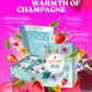 LOVARE Sparkling Splashes Tea Bags, Classic Black & Sencha Green Blend, 32 Individually Wrapped Bags, 64g Gift Box Set