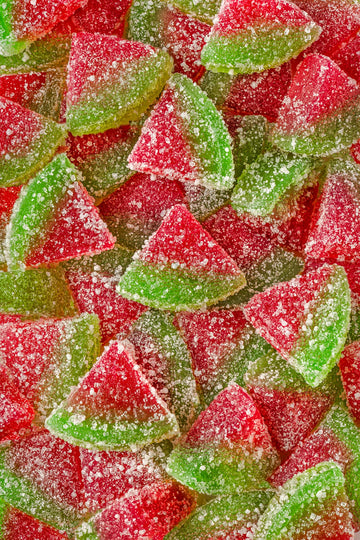 Snack Owl Vegan Sour Gummy Candy - Gluten Free, Low Calorie Candy - Guilt Free & Delicious Healthy Gummy Snacks - (Watermelon Sl