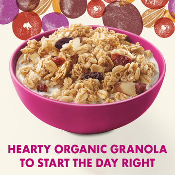 Cascadian Farm Organic Granola, Fruit And Nut Cereal, Resealable Pouch, Family Size, 22 Oz