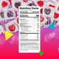 Heart Shaped Lollipops (2 Pound Bag - Approx. 100 Count), Cherry and Blue Raspberry Flavored Candy
