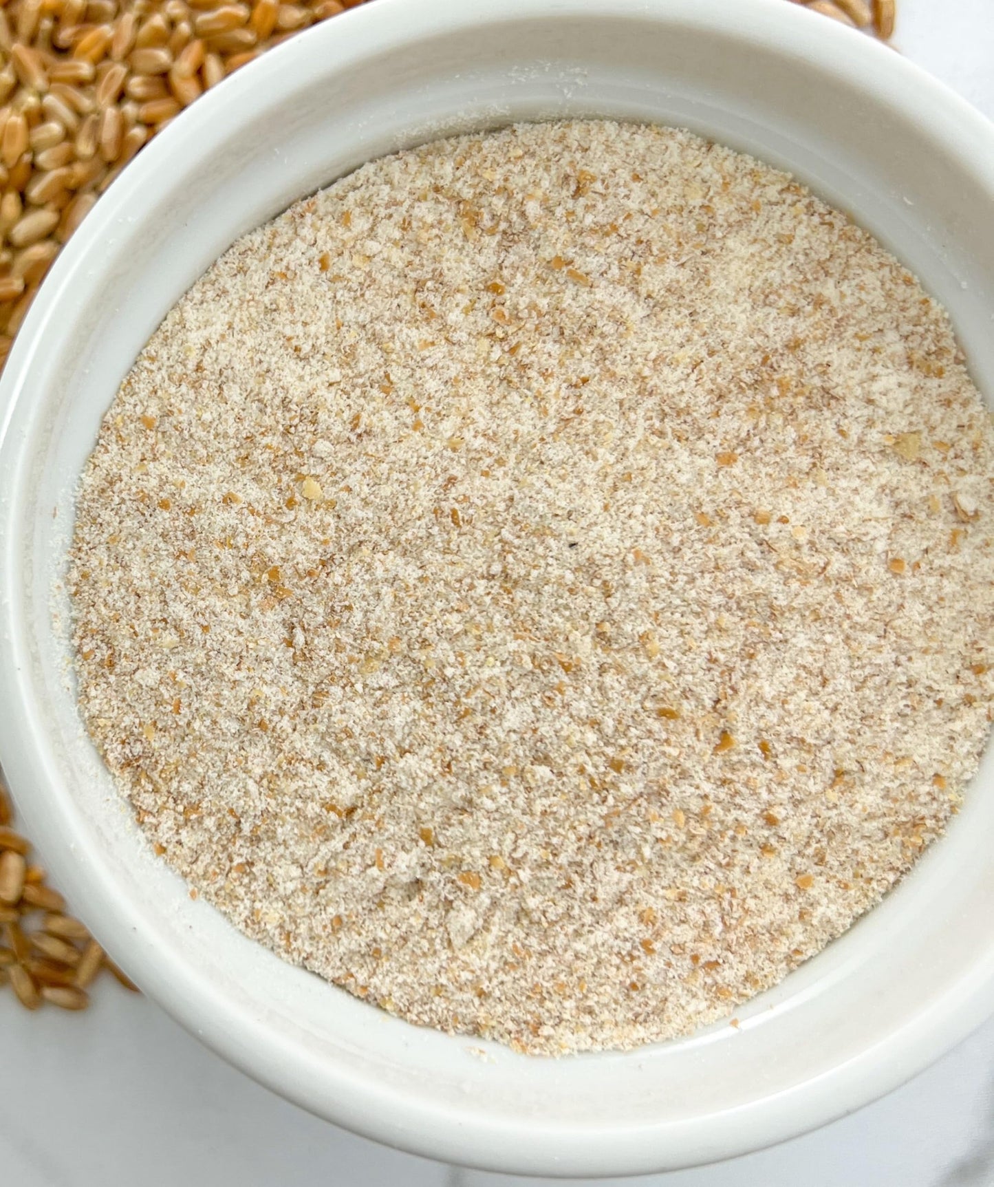 Hard Red Spring Whole Wheat Flour | 3 Lbs | Bread Flour | Non-Gmo | 100% Non-Irradiated | Kosher | Usa Grown | Field Traced | Re