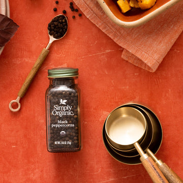 Simply Organic, Black Peppercorns, 2.65 oz (Pack of 5)