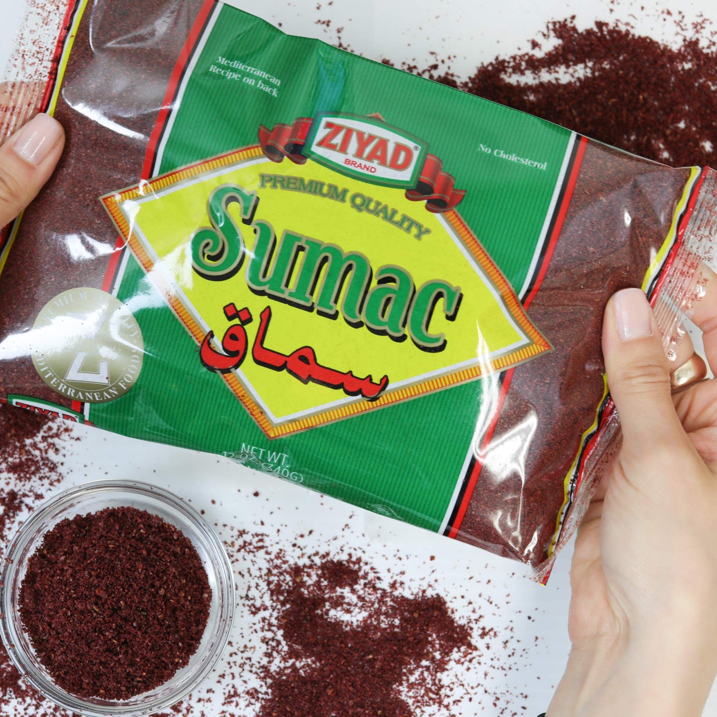 Ziyad Premium Sumac Spice Blend, Flavorful Spices, No Additives, No Preservatives, No Msg, 12 Oz