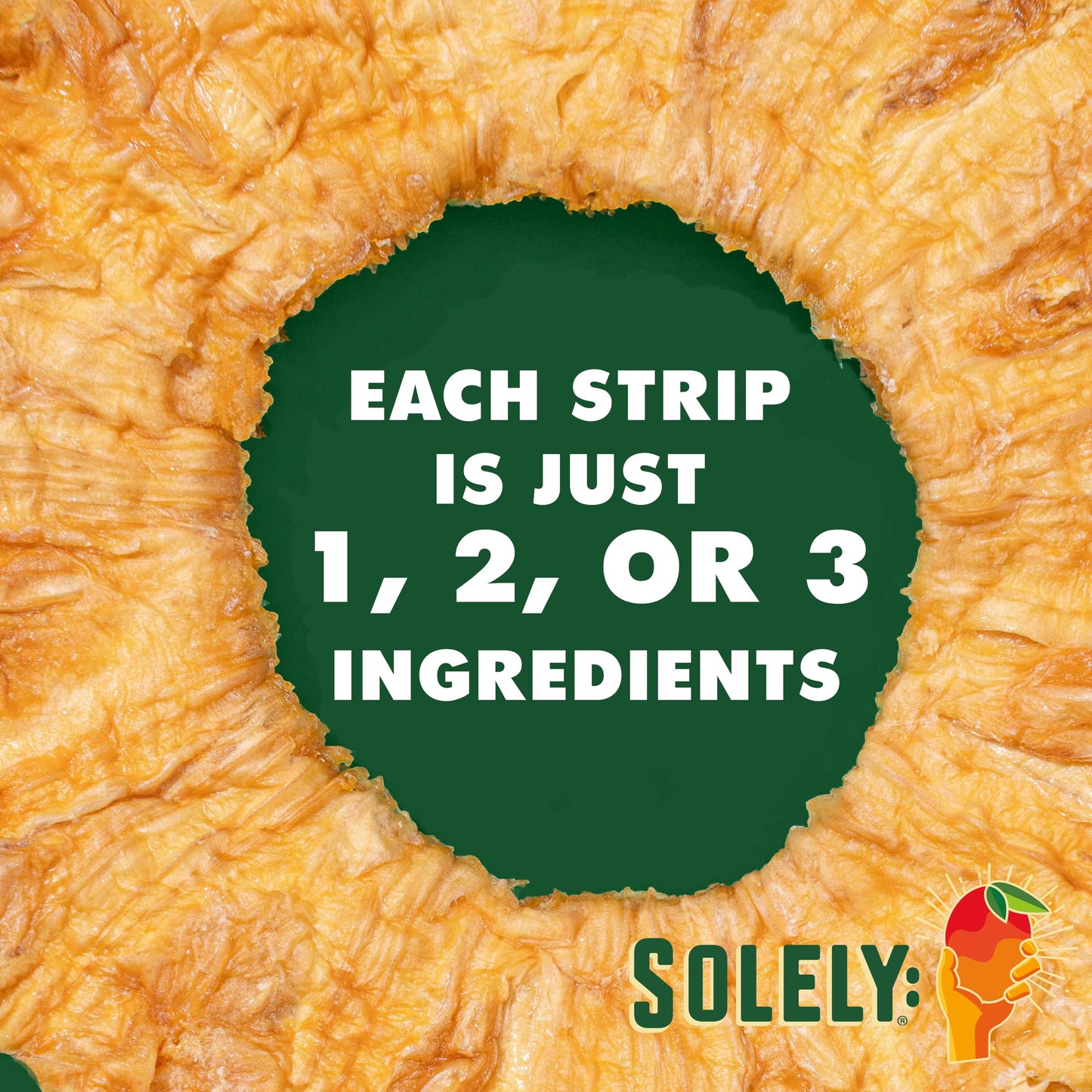 Solely - Organic Mango Fruit Jerky - 12 Individually Wrapped Fruit Strips - Fruit Leather Made From Dried Fruit - Healthy Snacks