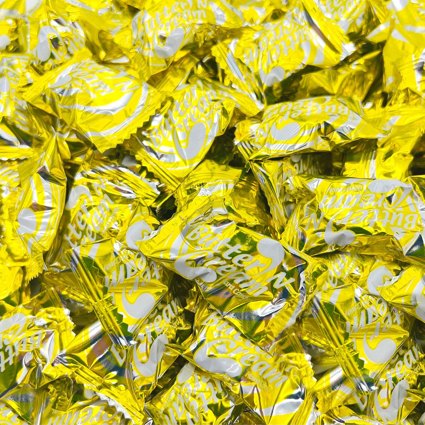 Butter Cream Toffee Candy Individually Wrapped (1 Pound Bag - Approx. 90 Count)