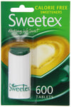 Sweetex Calorie Free Sweeteners 600Tablets