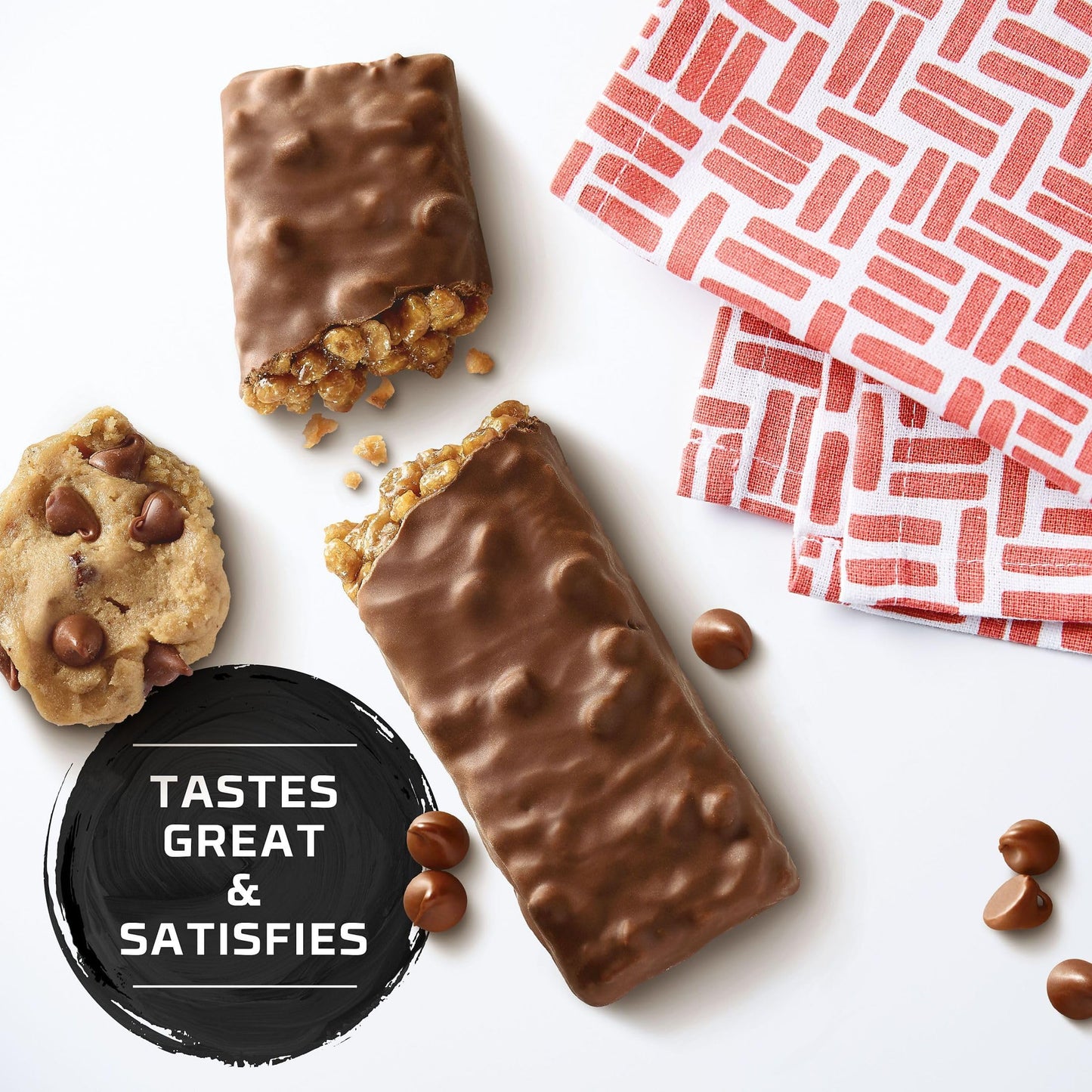 Kelloggs Special K Protein Bars, Meal Replacement, Protein Snacks, Value Size, Chocolatey Chip Cookie Dough, 19 oz (1 Pack 12 C