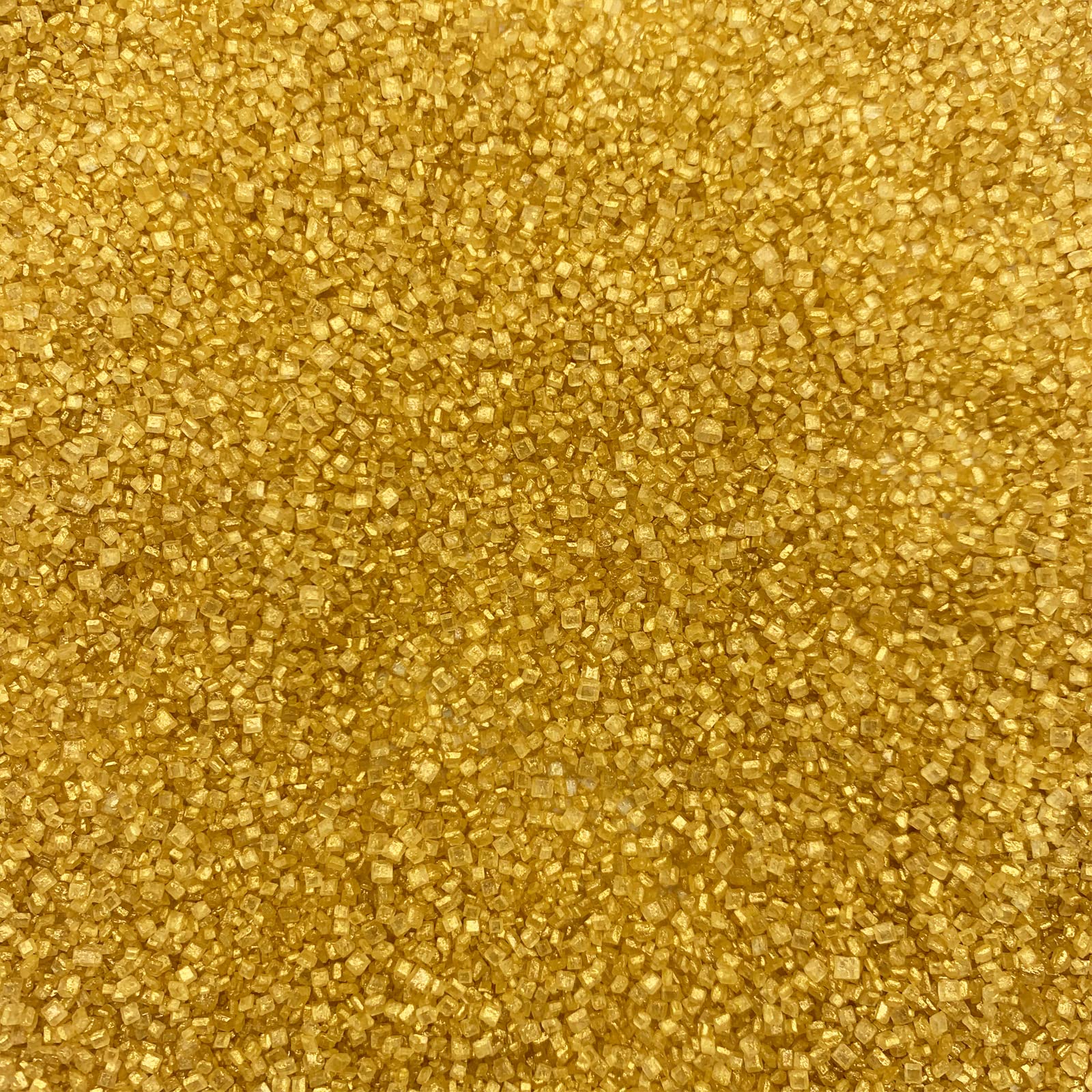 Edible Gold Sanding Sugar Sprinkles Cupcake Cake Toppers, Celebrations Candy Pearls Shaker Jar Wedding Party Cake Dessert Food D