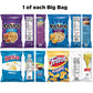 Frito Lay Big Bag Bundle, Dip Chip Variety Pack, (Pack Of 4)