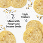 Good Thins Mixed Seed Rice Snacks Gluten Free Crackers, Bulk Snack Crackers, 6-3.5 Oz Boxes