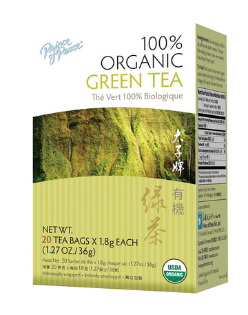 Prince of Peace® Organic Green Tea 20 ct