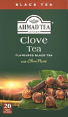 Ahmad Tea Black Tea, Clove Teabags, 20 ct (Pack of 1) - Caffeinated & Sugar-Free