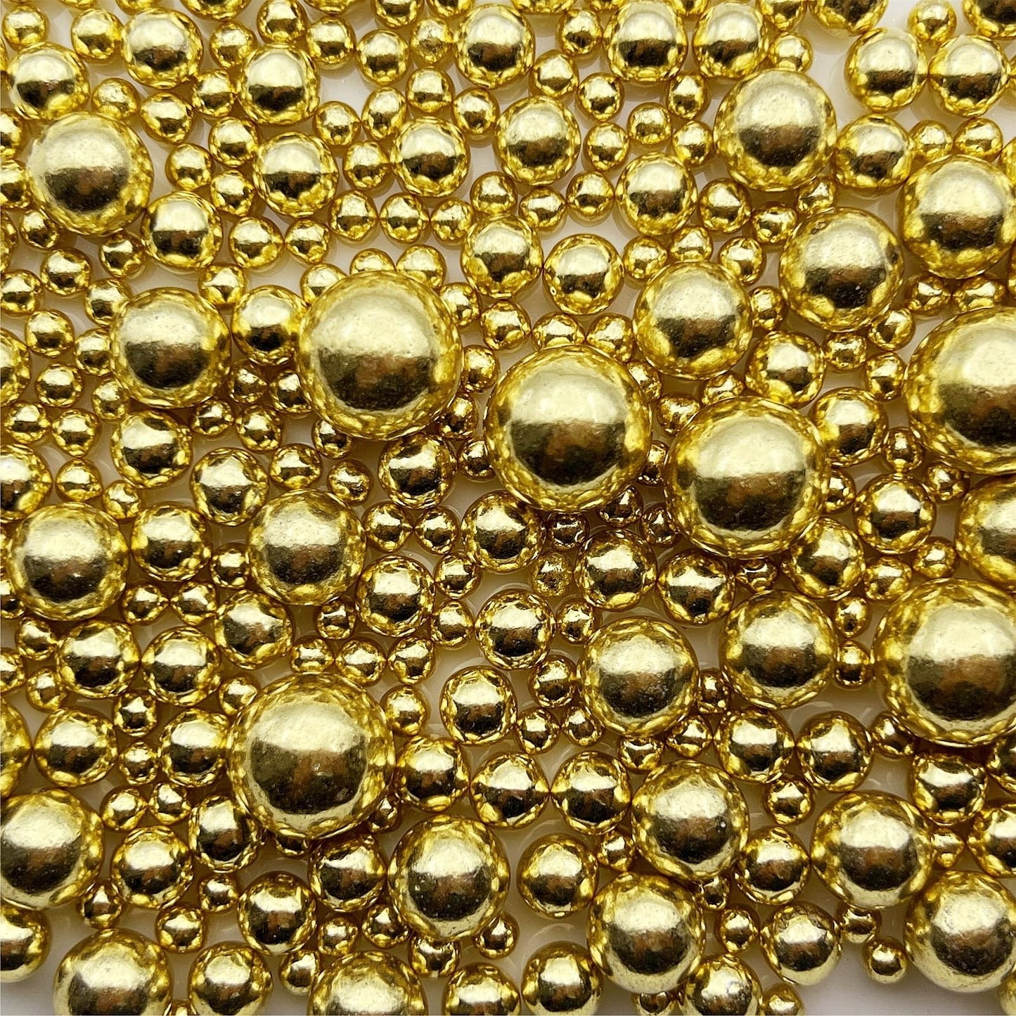 Se Si&Moos Gold Edible Pearls For Cake Decorating Gold Dragee Pearls Gold Cake Pearls Edible Gold Sprinkles Deluxe Gold Sugar Pe