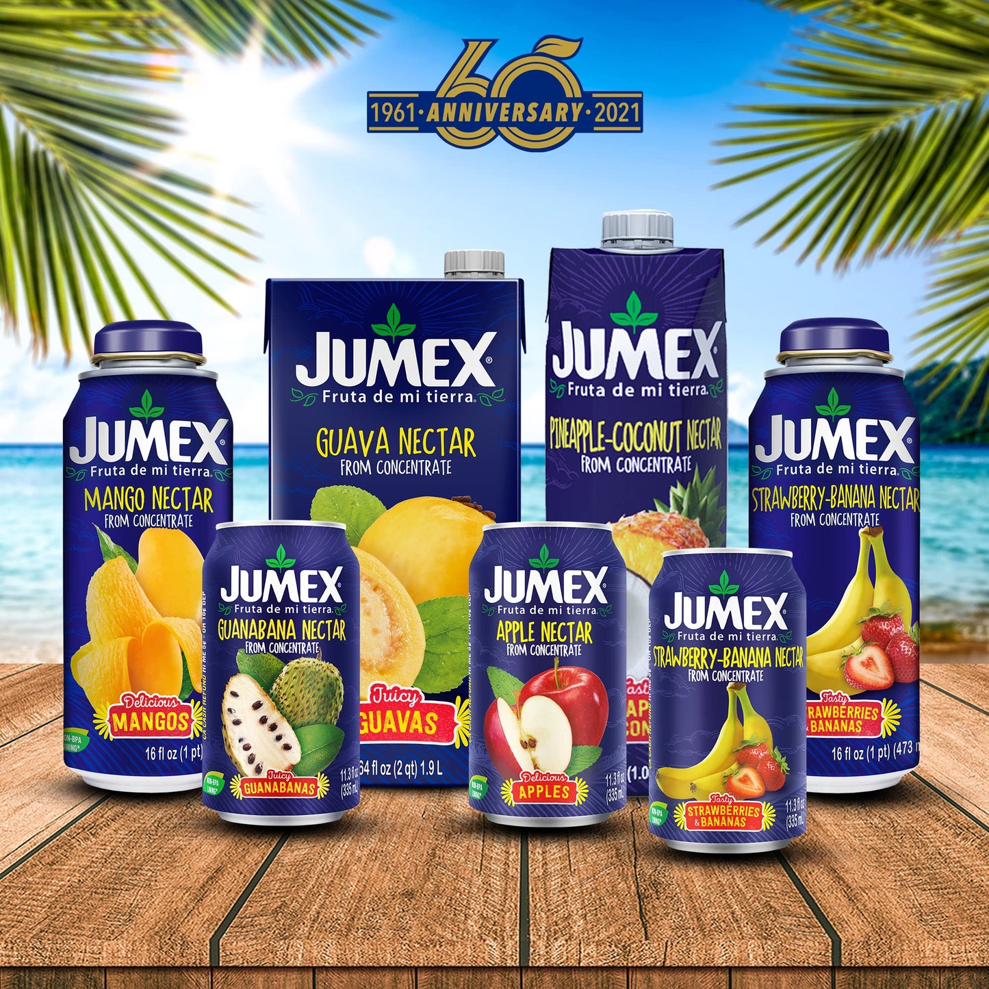 Jumex Soursop Juice Nectar - Made With Guanabana Fruit Puree - Guanabana Juice Concentrate For Tropical Fruit Smoothie Mix, Cocktail Mixers & Kids Drinks & Beverages - 11.3Oz, 24 Pack Canned Drinks