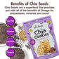 Audrey'S Chia Cookies - Bite Size Cookies With Premium Quality Ingredients. Non-Gmo (Chocolate Chip, 6 Pack)