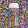 Confect Rainbow Sprinkles Mix - Custom Blend Jimmies for Cake, Cupcake & Cookie Decorating - (Frosted Rainbow) Vegan, Gluten-Fre