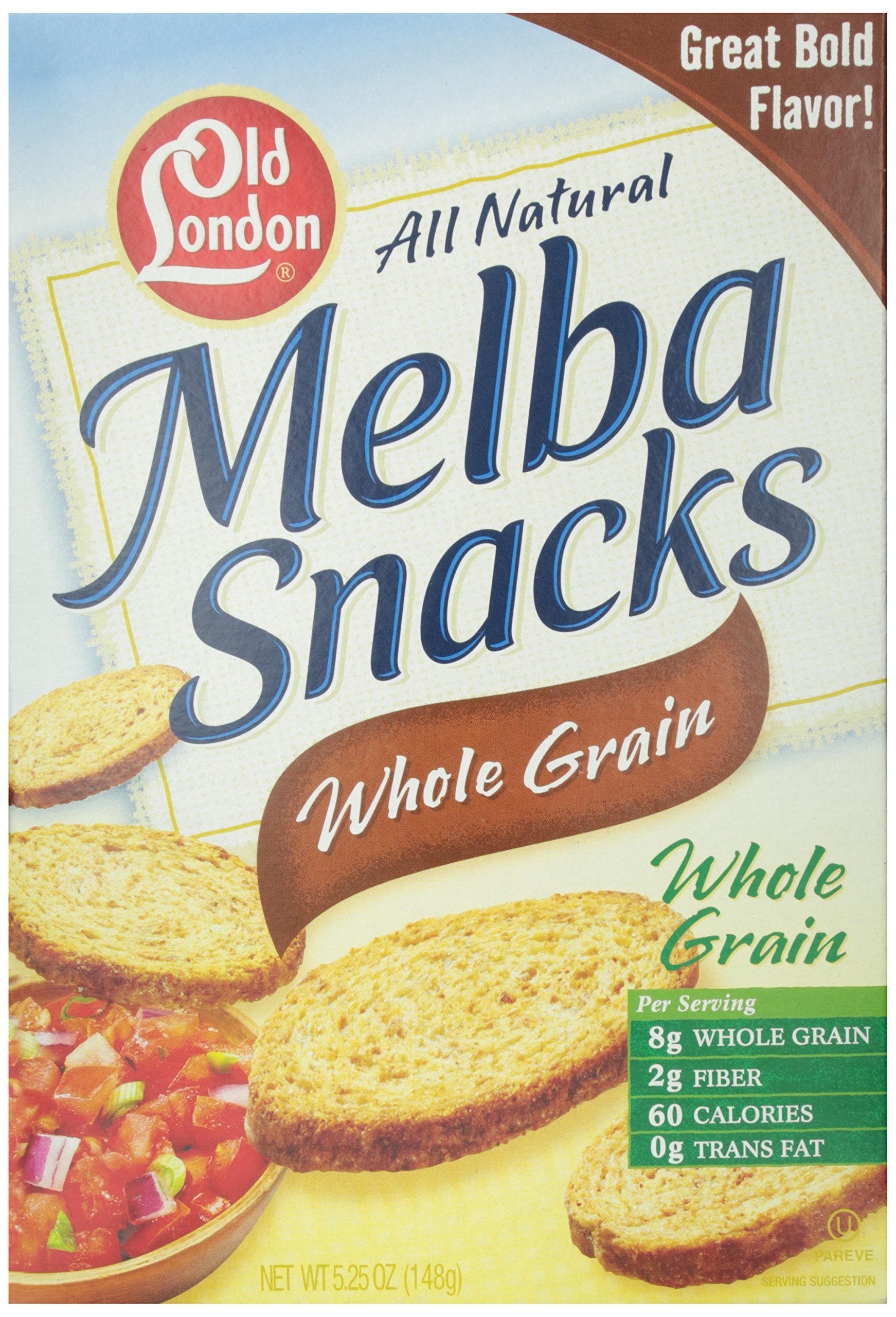 Old London Whole Grain Rounds, 5.25 Oz
