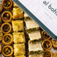 Al Bohsali 1870 - Premium Mediterranean Pistachio Baklava Mix (34 Pieces)