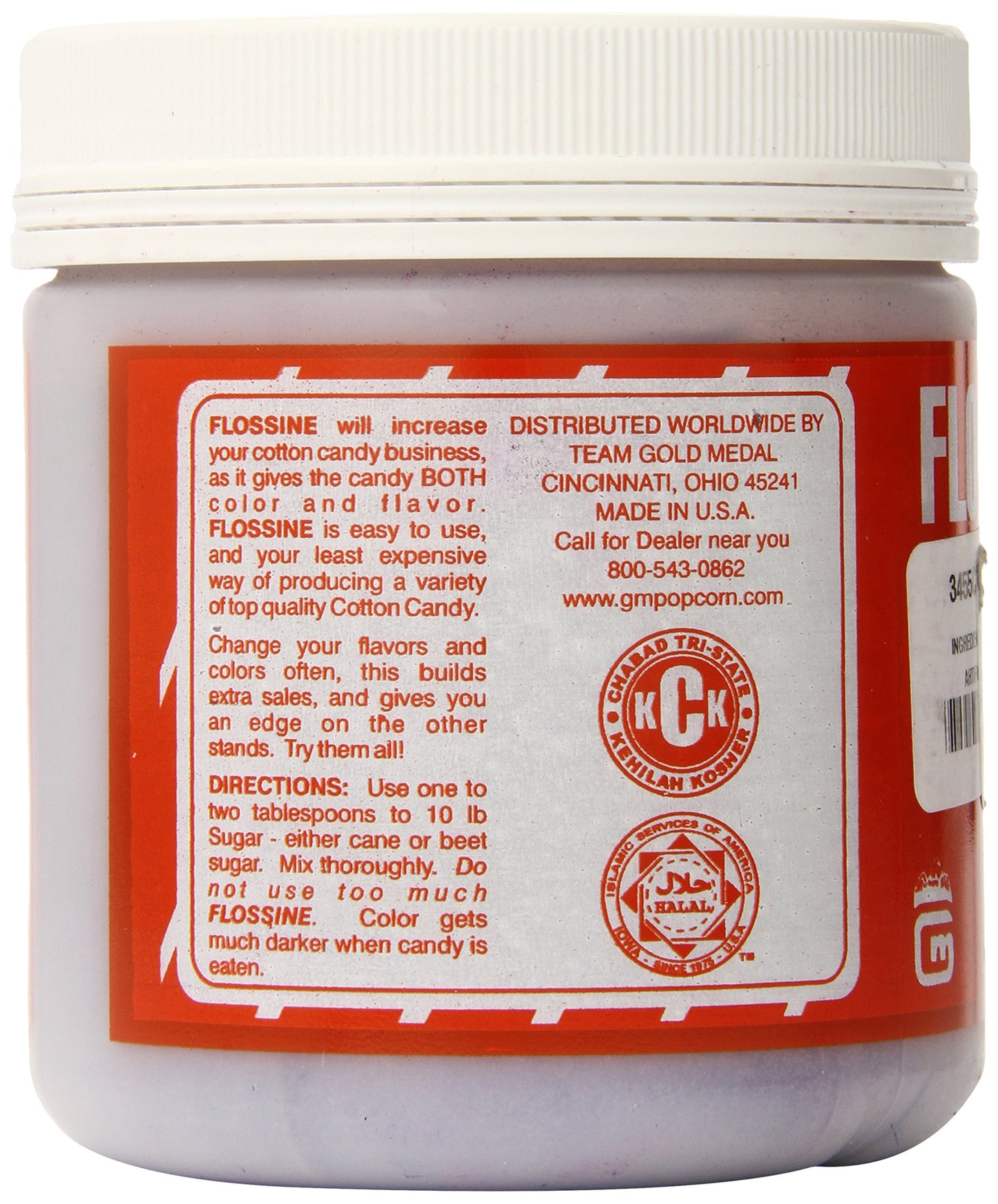 Gold Medal Flossine Can, Grape