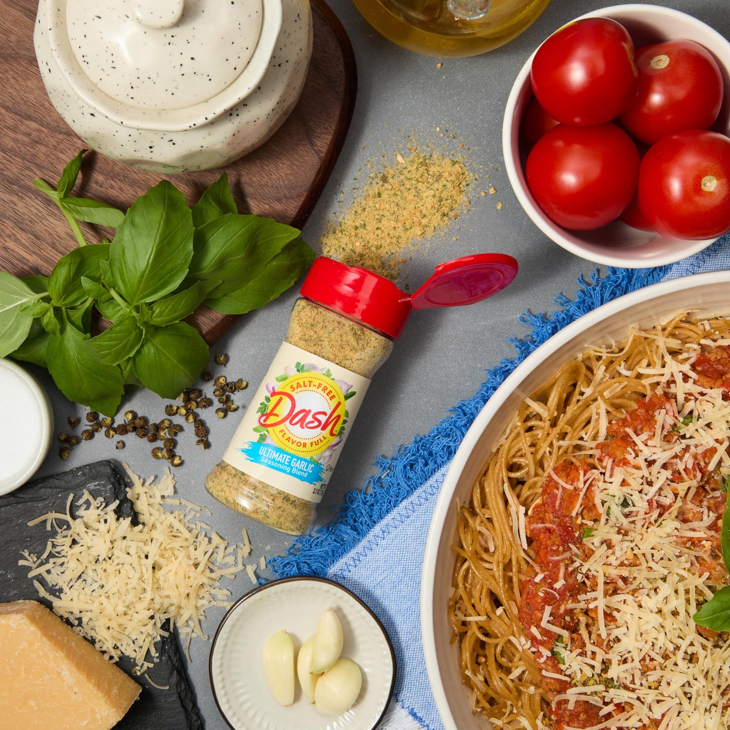 Dash Salt-Free Seasoning Blend, Ultimate Garlic Seasoning, 2.7 Ounce