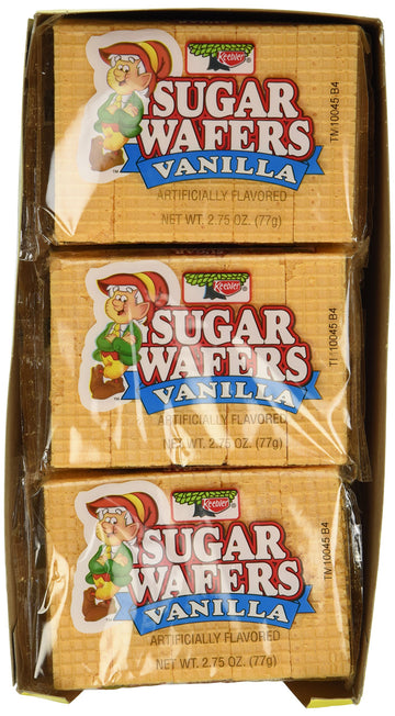 Keebler Sugar Wafer Vanilla, 2.75-Ounce Packages (Pack of 12)