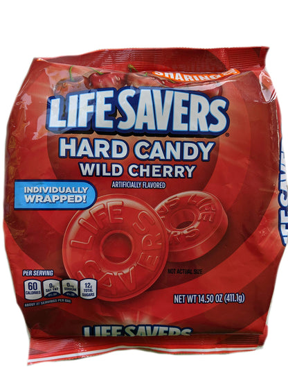 Lifesavers cherry 14.5 Ounce Bag Individually Wrapped candy