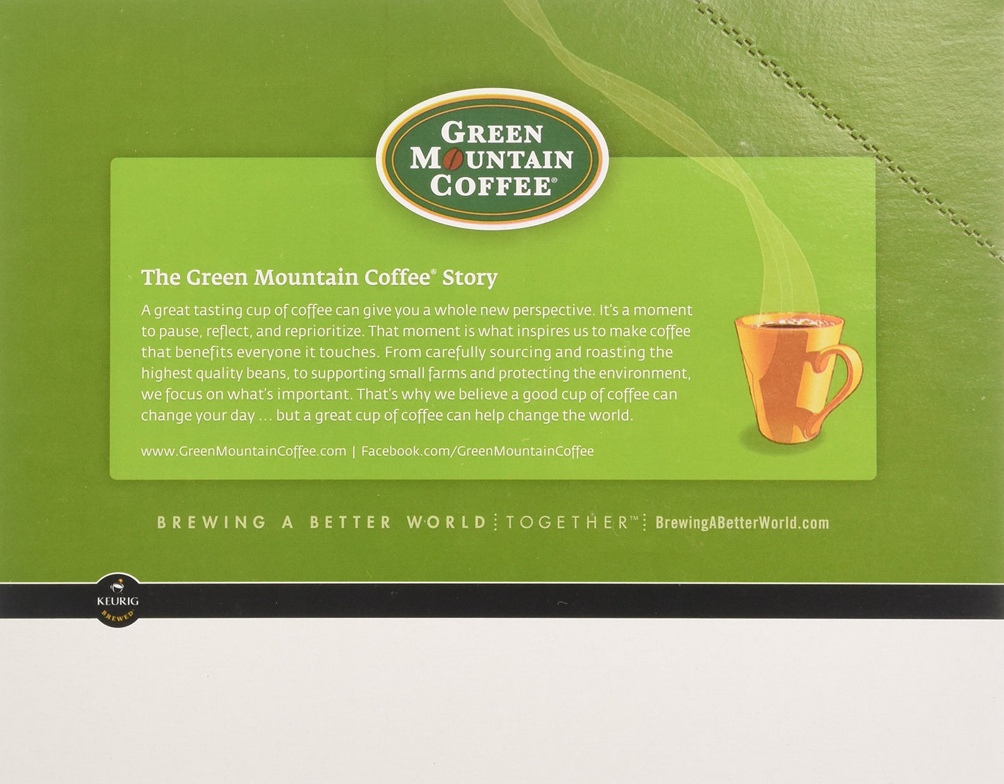 Green Mountain Coffee Vermont Country Blend Decaf K-Cup 24 Count for Keurig malt-inspired