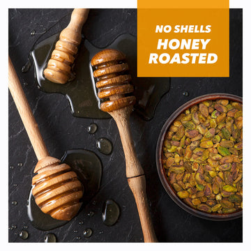 Wonderful Pistachios No Shells, Honey Roasted Nuts, 0.75 Ounce Bags (Pack Of 14), Protein Snacks, Gluten Free, On-The-Go, Indivi