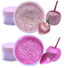 Cake Glitter Disc Dust for cake decoration Cakepop, cake accents, cookies, strawberry chocolate covered (Rosegold)