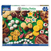 White Mountain 1000 Piece Jigsaw Puzzle Christmas Food Puzzles with Large Pieces Gift for Adults and Family 24x30 - Holiday Cook