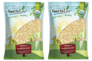 Food to Live Organic Blanched Slivered Almonds, 14 Pounds - Non-GMO, Raw, Unpasteurized, Unsalted, Vegan, Keto, Paleo, Kosher, B