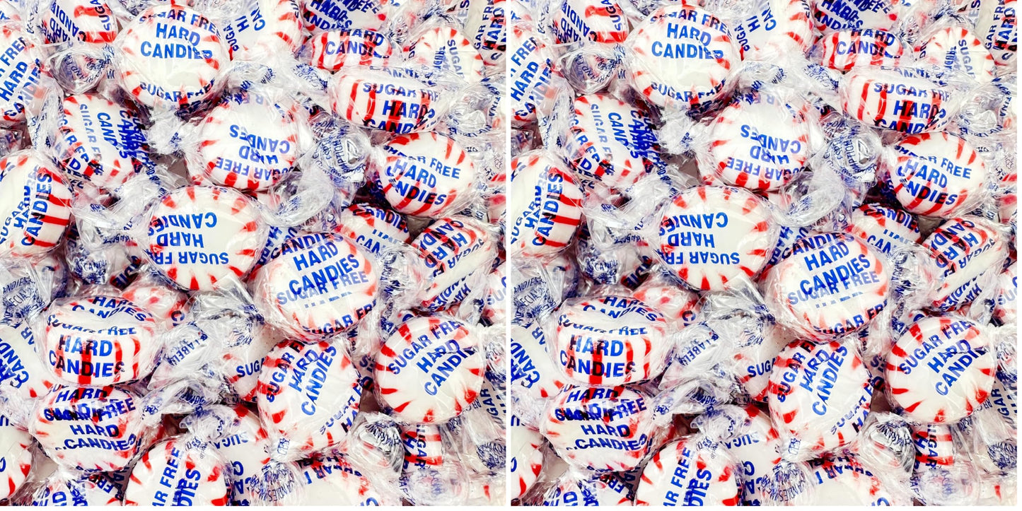 Sugar-Free Starlight Mints | 1-Pound Pack | Peppermint Hard Candy (Pack of 2)