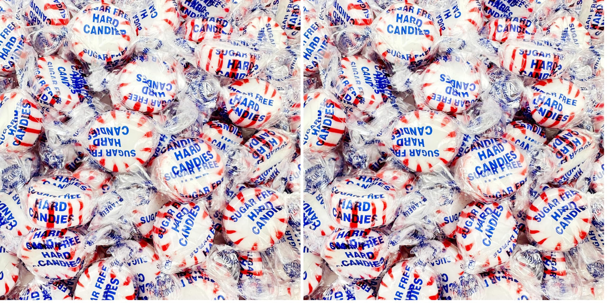 Sugar-Free Starlight Mints | 1-Pound Pack | Peppermint Hard Candy (Pack of 2)