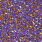Sanding Sugar Edible Silver Glitter Stars Mix, Edible Purple Gold Sugar Sprinkles for Cake Decorating, Cupcake Toppers Cookie De