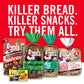 Daves Killer Bread Oat-Rageous Honey Almond Organic Snack Bars  4 Individually Wrapped Snack Bars