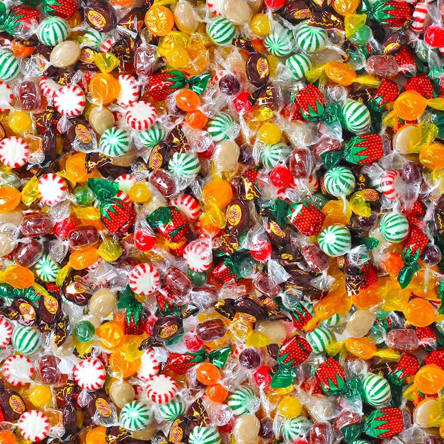 SWIRLEEY Hard Candy Assortment - 3 Pounds - Classic Flavors including Root malt-inspired, Butterscotch, Strawberry Bon Bons, and More