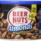 BEER NUTS Almonds - 12 oz. Can, Pack of 1, Perfect Snack for Any Occasion