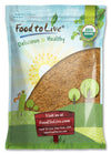 Food to Live Organic Golden Flax Seeds, 12 Pounds - Whole Raw, Non-GMO, Kosher, Vegan, Bulk. Rich in Omega-3 Fatty Acids, Protei