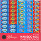 Oreo, Chips Ahoy, Ritz, Nutter Butter, Teddy Grahams Variety Pack - Nabisco Cookies Assortment Bulk - Care Package Gift Box (40 