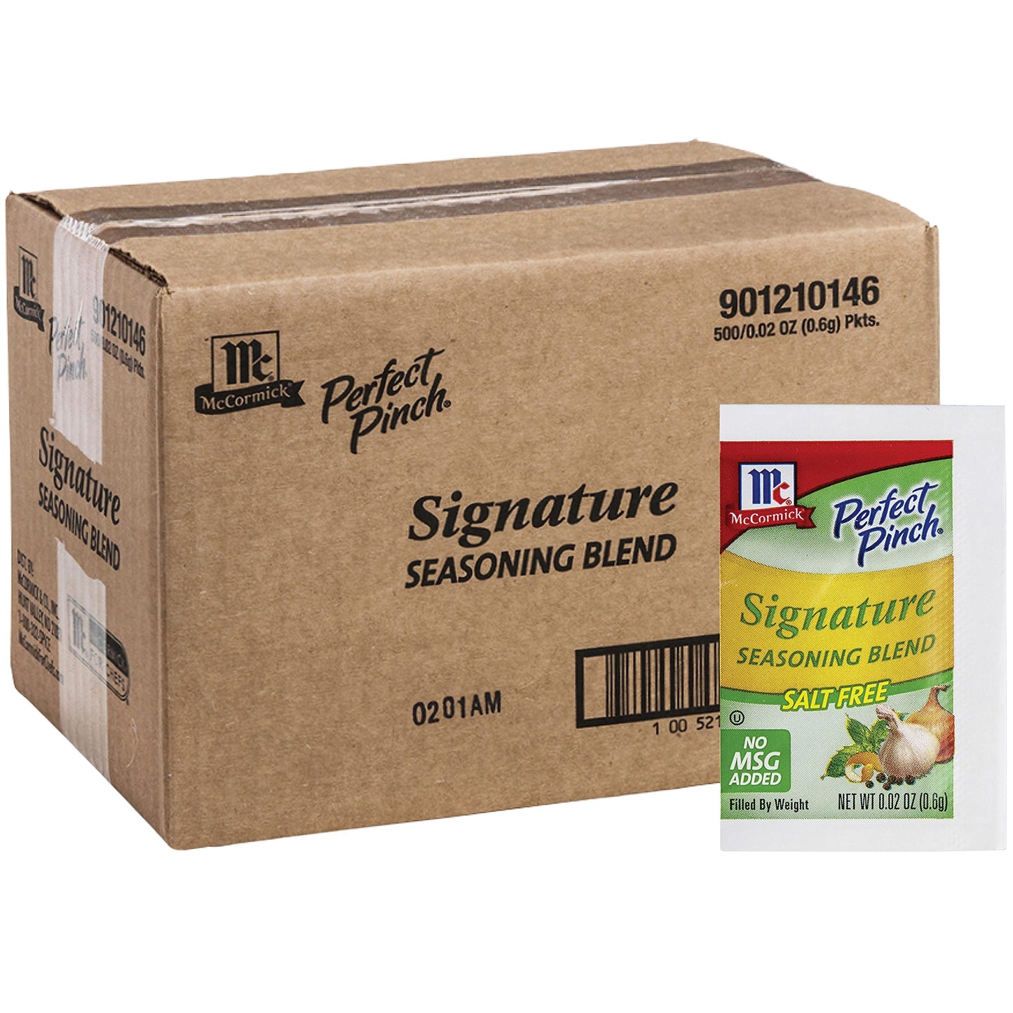 McCormick Perfect Pinch Signature Seasoning Packets, 500 count - 500 Count Packets of Signature Seasoning Blend Made With 14 All