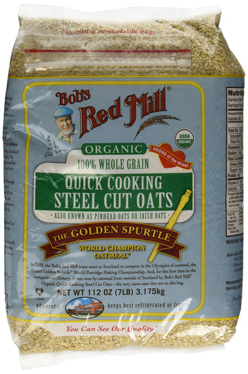 Bob'S Red Mill Quick Cooking 100% Whole Grain Oats, 112 Ounce