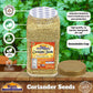 Rani Coriander (Dhania) Seeds Whole, Indian Spice 48Oz (3Lbs) 1.36Kg Bulk Pet Jar ~ All Natural | Gluten Friendly | Non-Gmo | Vegan | Kosher | Indian Origin